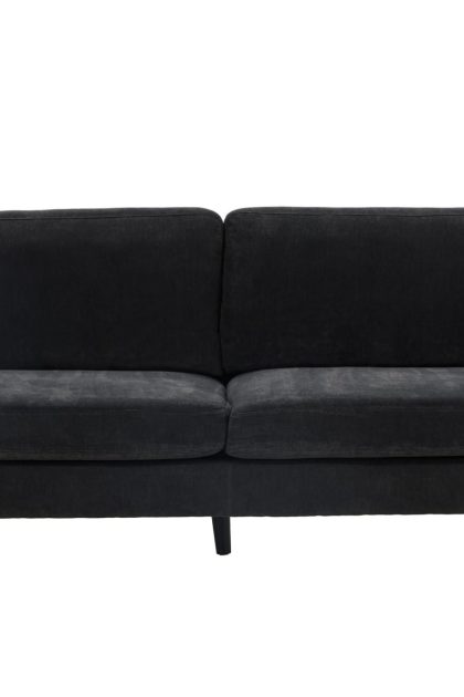 Antibes soffa 2-sits - mörkgrå