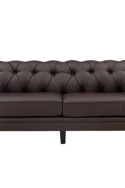 Ätran chesterfieldsoffa 2-sits - brun