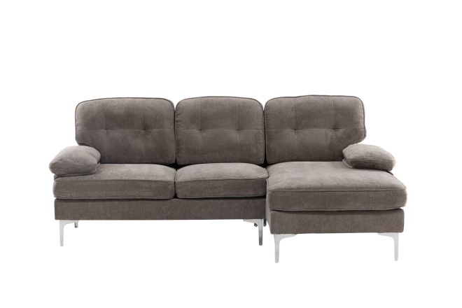 Remis soffa 3-sits - mörkgrå