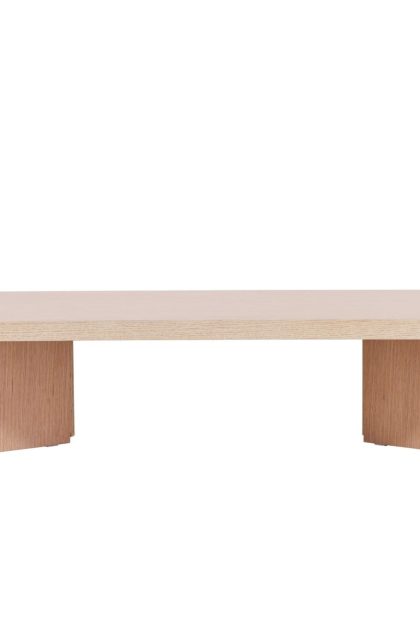 Bassholmen soffbord 140x80 cm - whitewash