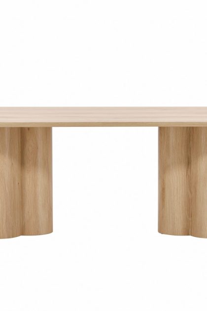 Olivia soffbord 60x123 cm - vit