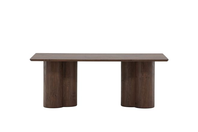 Olivia soffbord rektangulärt 120x60 cm - mocca