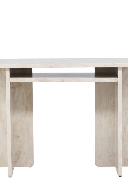 Ålesund travertin sidobord 120x40 cm - beige
