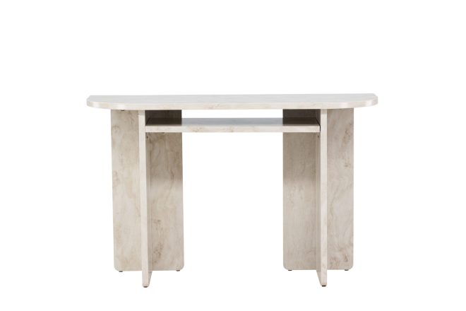 Ålesund travertin sidobord 120x40 cm - beige