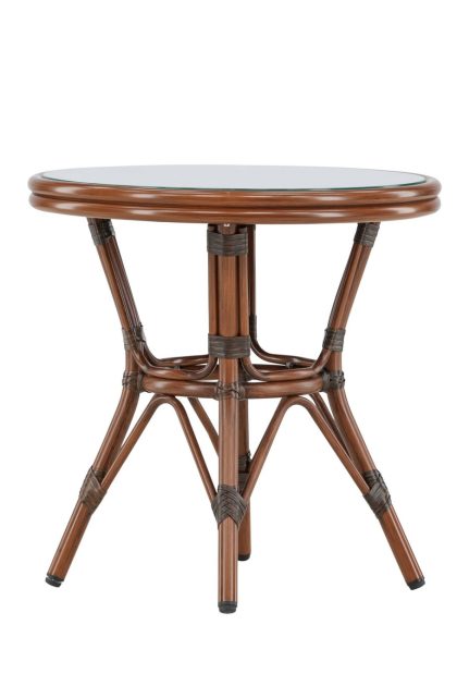 Sagres soffbord 60 cm - brun