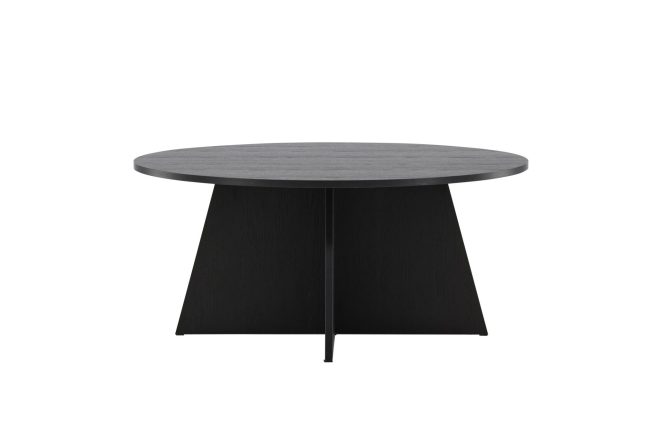 Bootcut soffbord 100 cm - svart