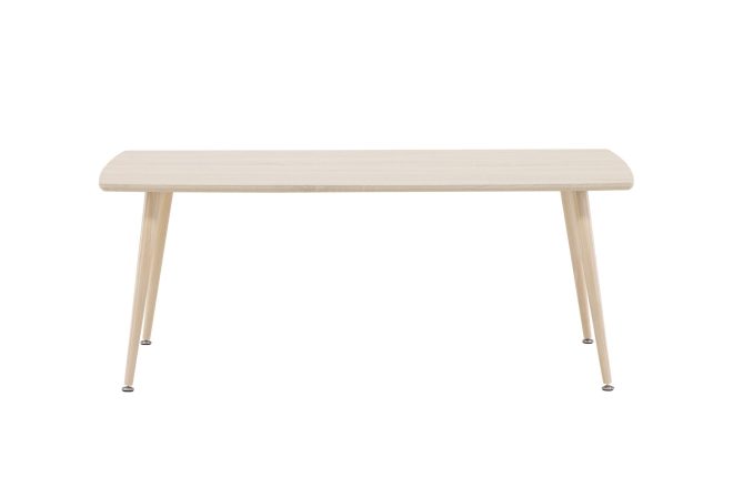Plaza soffbord 120x70 cm - whitewash