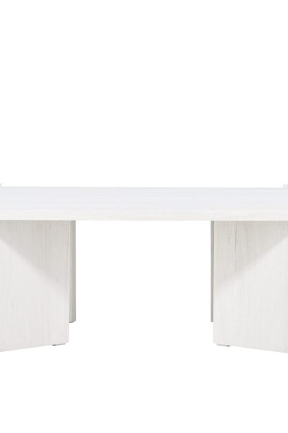 Rogaland soffbord 100x100 cm - whitewash
