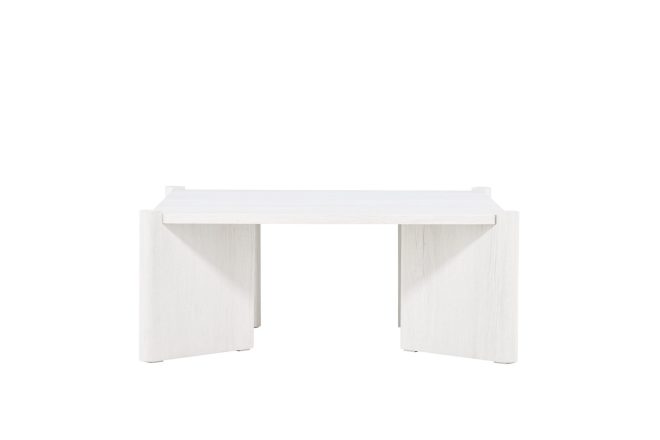 Rogaland soffbord 100x100 cm - whitewash