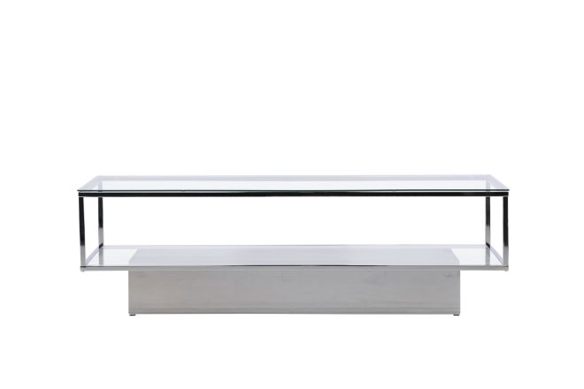 Maglehem soffbord 130x60 cm - transparent