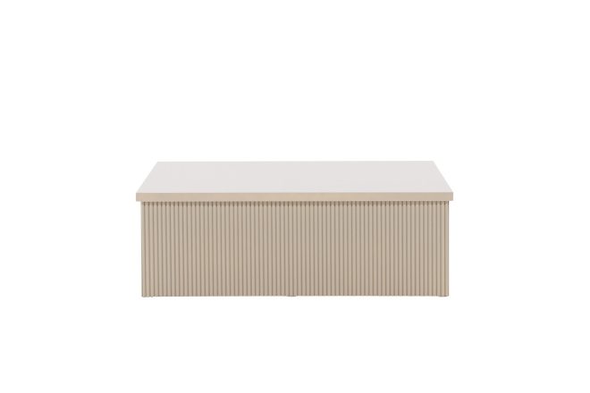 Lenox soffbord 90x90 cm - beige