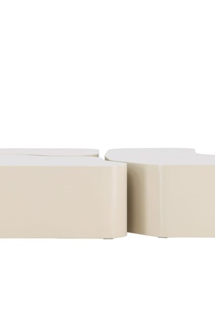 Nordland soffbord 92x74 cm - beige