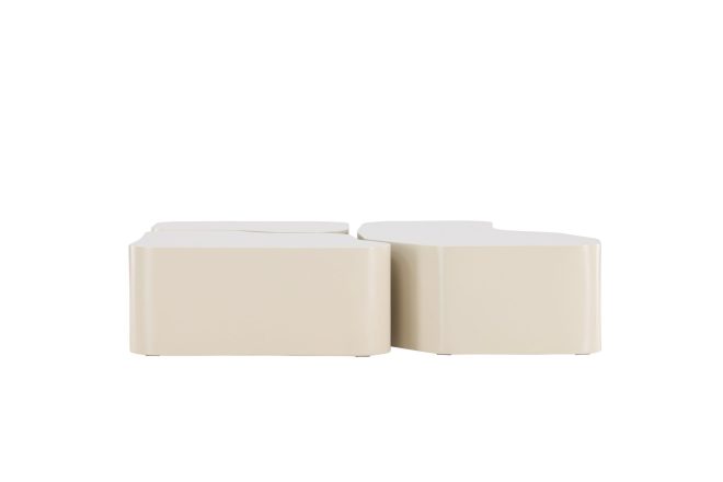 Nordland soffbord 92x74 cm - beige