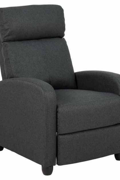 Reclinerfåtölj saviti - grå