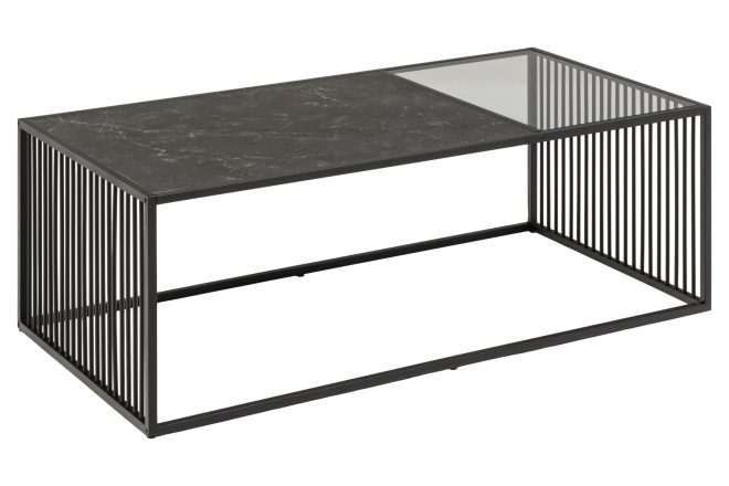Soffbord saklani 120x60 cm - svart