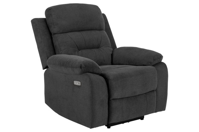 Reclinerfåtölj riku - grå