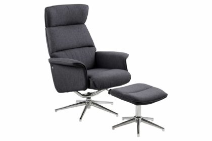 Reclinerfåtölj alura - grå