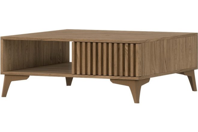 Soffbord entsian 80 cm - brun