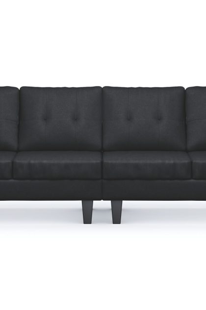 Vislanda 4-sits soffa - svart