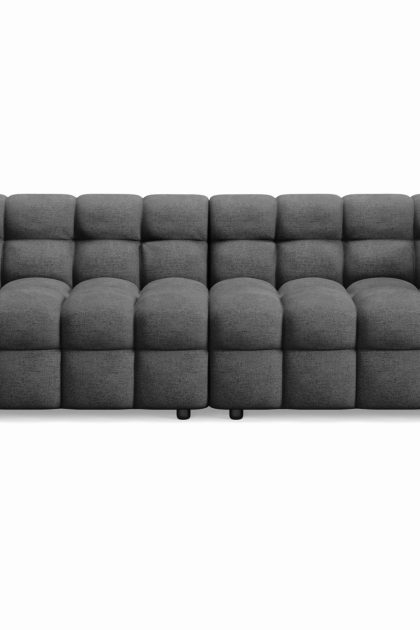 4-sits soffa elise - mörkgrå