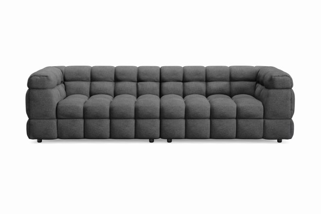 4-sits soffa elise - mörkgrå