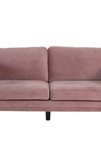 Boom 3-sits soffa - rosa
