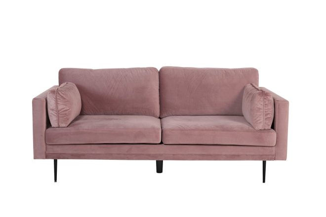 Boom 3-sits soffa - rosa