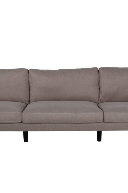 Zoom 3-sits soffa - brun