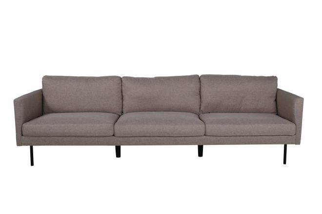 Zoom 3-sits soffa - brun