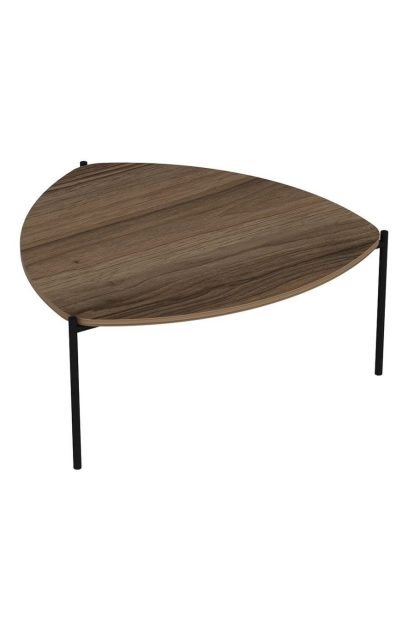 Soffbord lenny 90 cm - valnöt