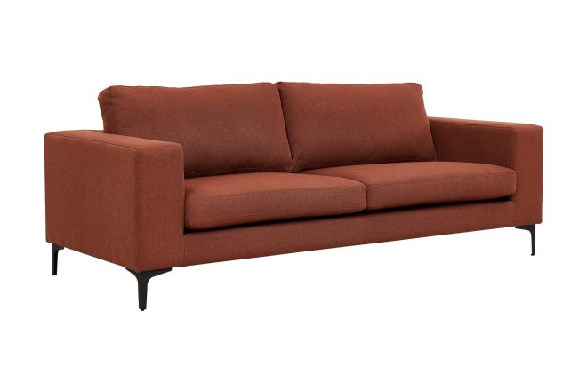Bolero 3-sits soffa - röd