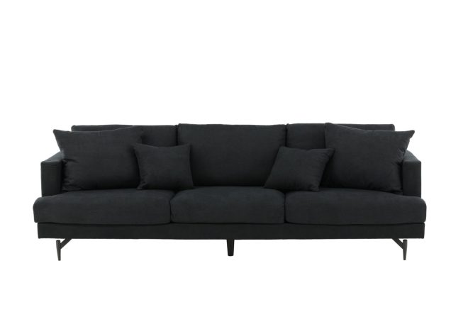 Sofia 3-sits soffa - svart