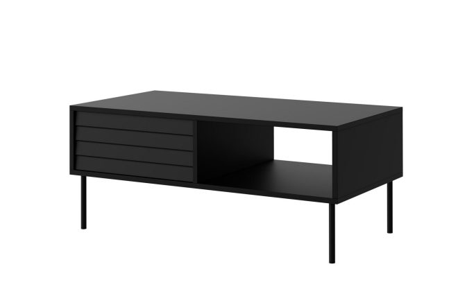 Soffbord soublet 100 cm - svart