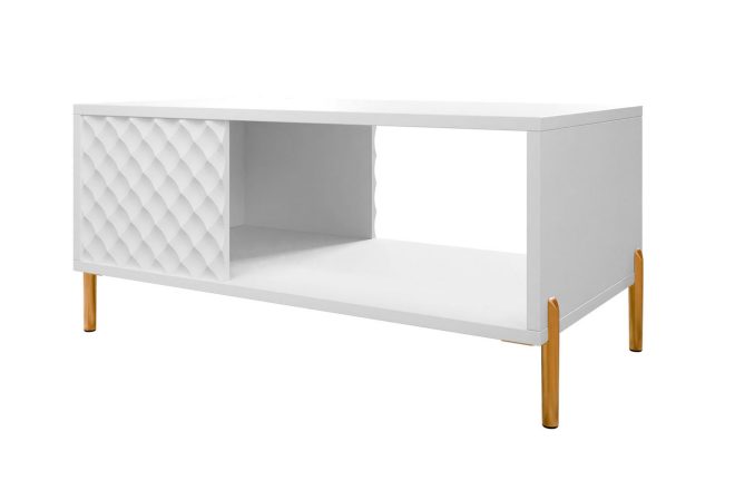 Soffbord holmes 92 cm - vit