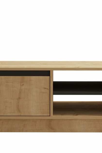 Soffbord sirek 90 cm - brun/ek/antracit