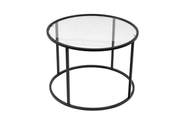 Soffbord kotzen 60 cm - svart