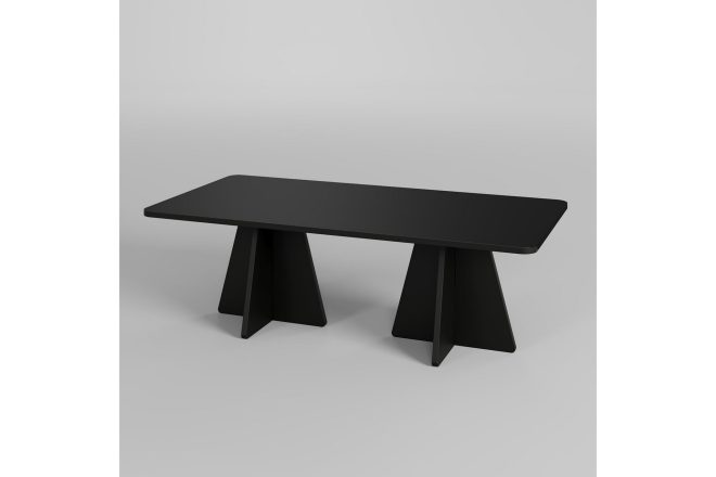 Soffbord munne 120 cm - svart