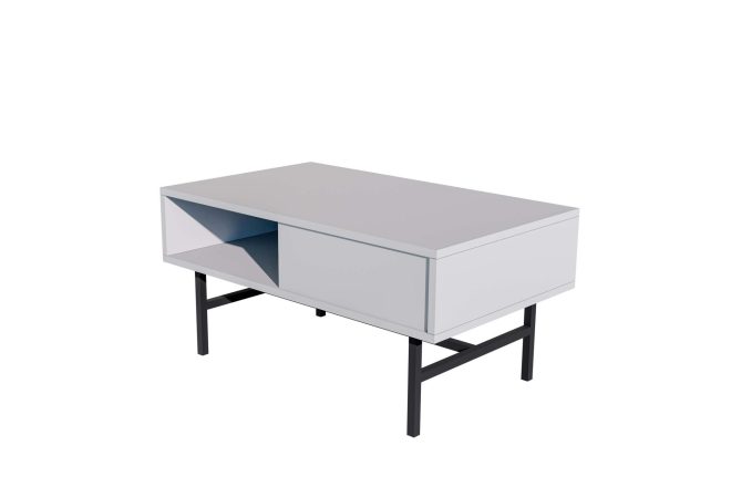 Soffbord croatia 90 cm - vit