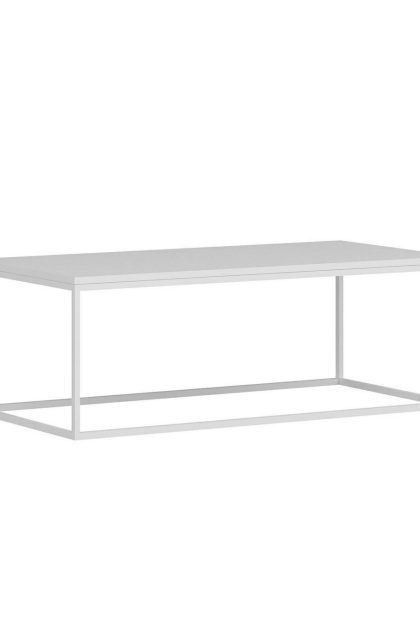 Soffbord tigru 120 cm - vit
