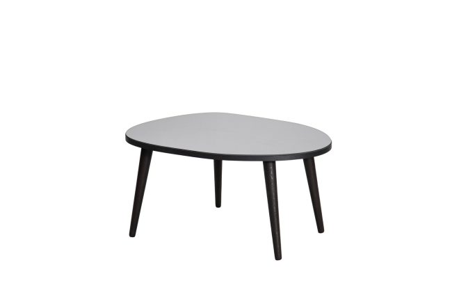 Soffbord gustow 75 cm - svart