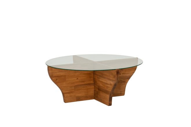 Soffbord amphora 92 cm - brun