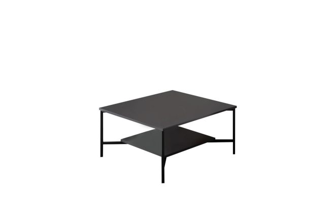 Soffbord manchan 80 cm - antracit/svart