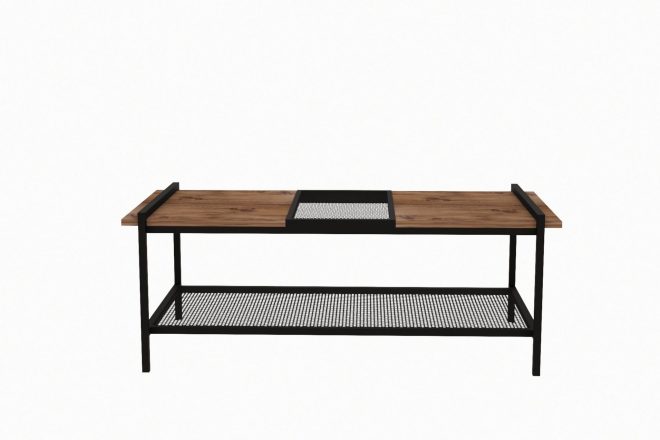 Soffbord healer 120 cm - brun/svart