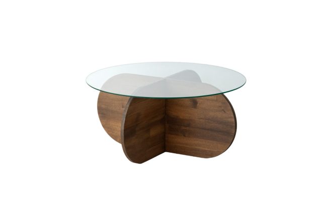 Soffbord belgin 75 cm - valnöt
