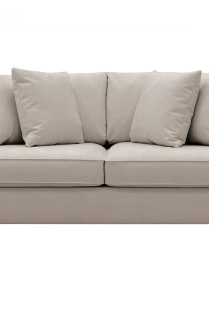 Rossita djup 4-sits soffa - ljus brun