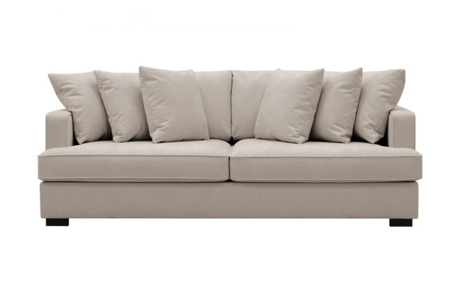 Rossita djup 4-sits soffa - ljus brun