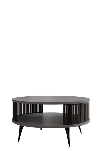 Galia Soffbord 75 cm - Svart/Ljusgrå