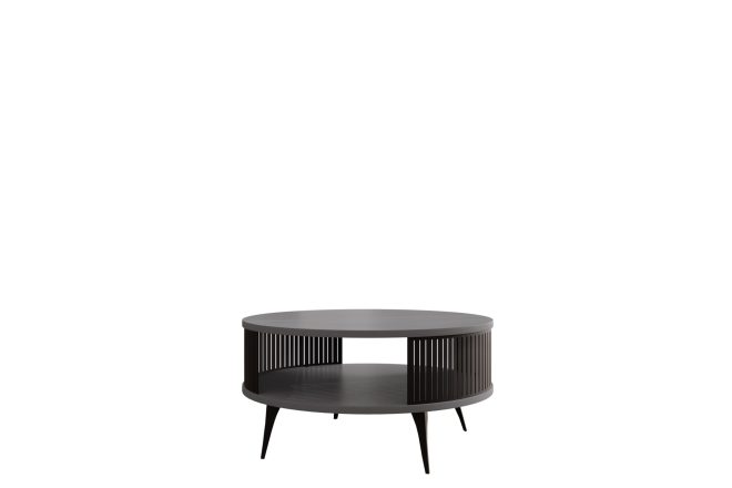 Galia soffbord 75 cm - svart/ljusgrå