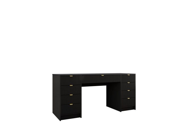Gudelia svart sminkbord 154 cm