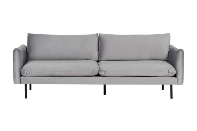 Woodal soffa 3-sits - grå/svart